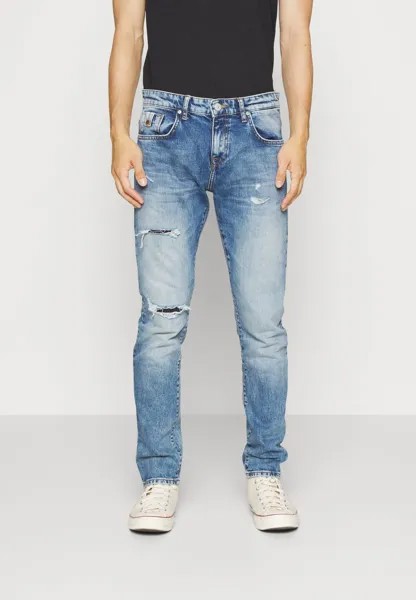Джинсы с зауженным кроем Джинсы LTB Joshua Almos Slim Fit LTB, Голубой деним