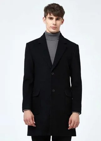 Пальто с лацканами с карманом для мужчины