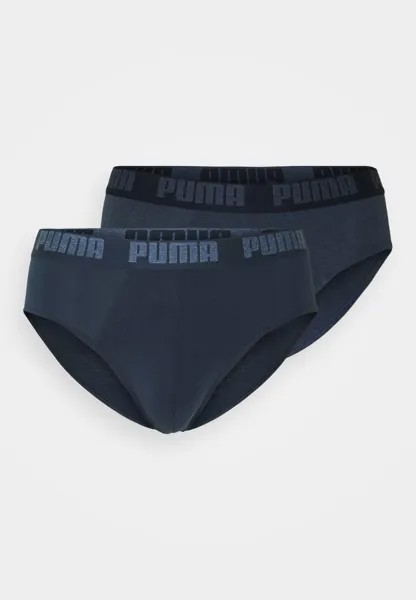 Трусы НАБОР BASIC BRIEF 2 Puma, джинсовые