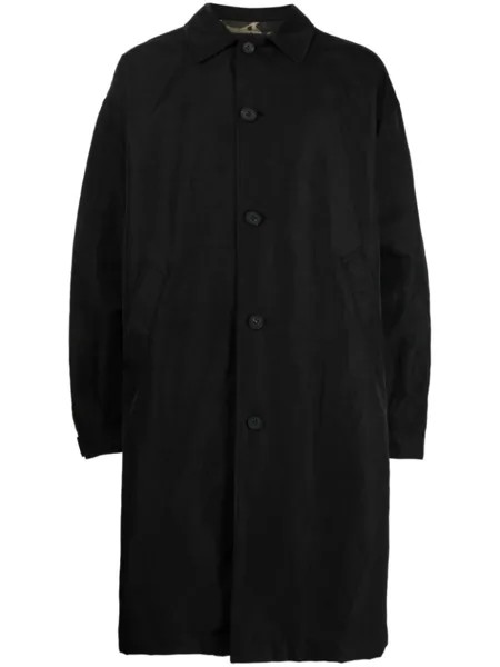Comme des Garçons Homme однобортное пальто, черный