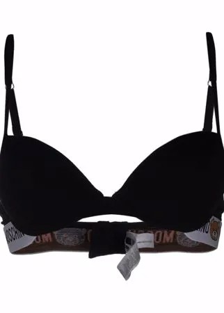 Moschino logo underband bra