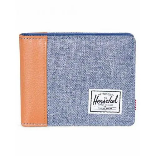 Бумажник Herschel, коричневый, голубой