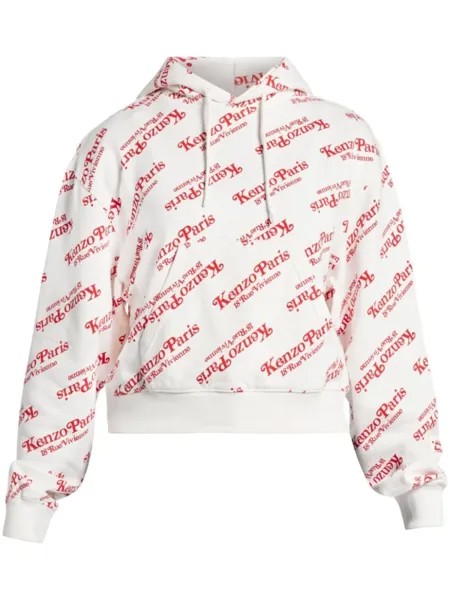 Kenzo худи с логотипом из коллаборации с Verdy, белый