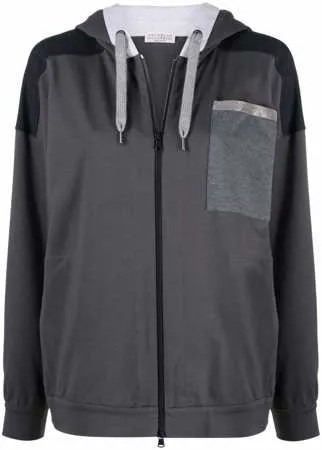 Brunello Cucinelli худи с кулиской