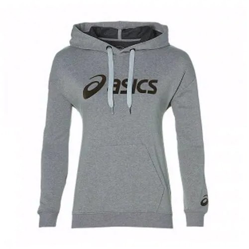 Толстовка женская ASICS 2032A990 020 BIG ASICS OTH HOODIE 2032A990020-2 размер 48 цвет серый