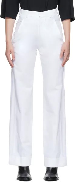 Белые брюки Anneke Ann Demeulemeester