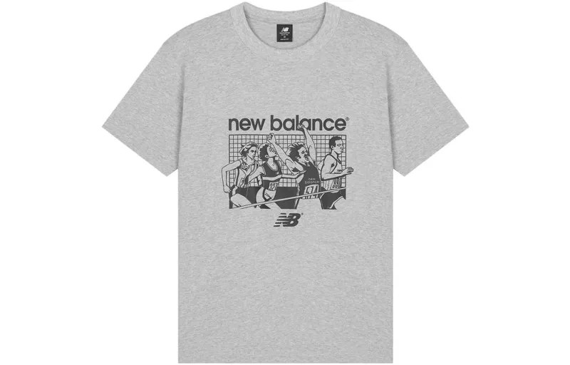 Мужская футболка New Balance, серый