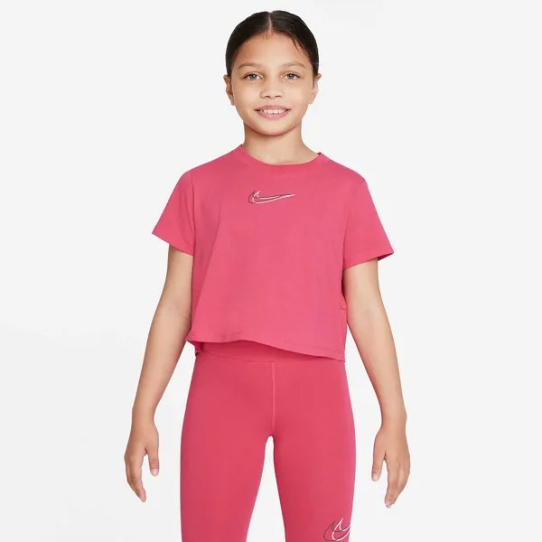 Подростковая футболка Tee Crop Dance Print