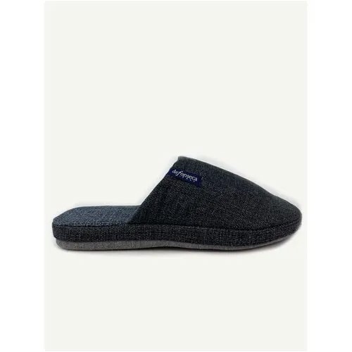 Тапочки мужские De Fonseca ROMA TOP I M744R2 серый 40/41 (24.8см-25.7см)