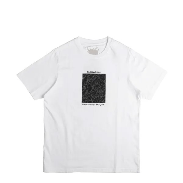 Рубашка X Jean-Michel Basquiat Camo Box T-Shirt Maharishi, белый