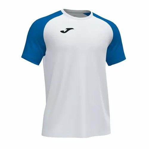 Футболка спортивная joma, размер 03-XS, белый, синий