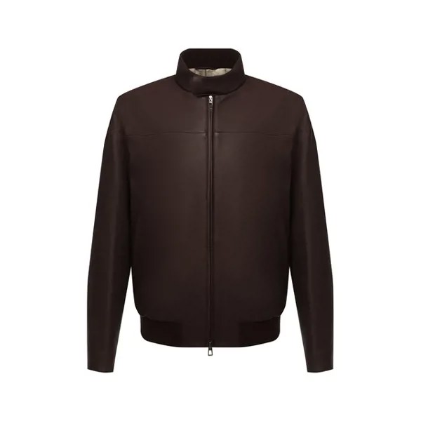 Кожаный бомбер Loro Piana