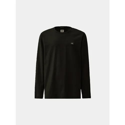 Лонгслив C.P. Company 70/2 MERCERIZED, размер XXXL, черный