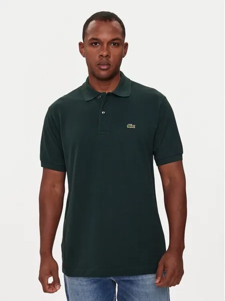 Рубашка поло стандартного кроя Lacoste, зеленый