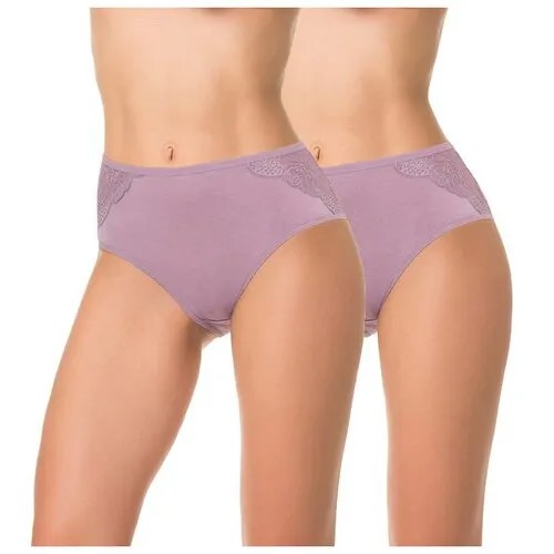 Трусы Dentelle, 2 шт., размер XXXXL, розовый