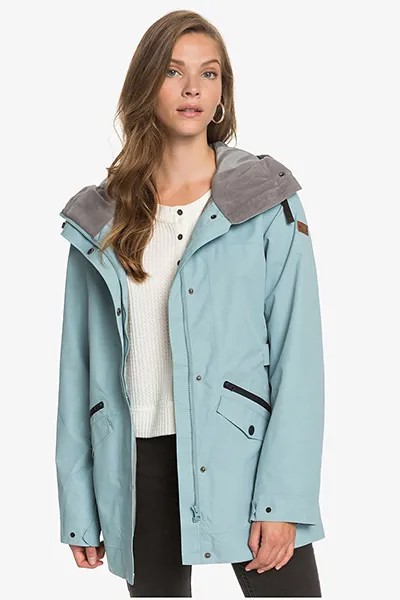 Куртка женская Roxy ERJJK03371 голубая XL INT