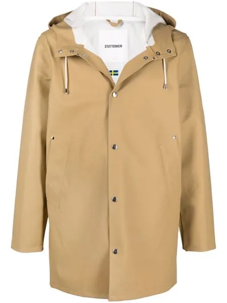 Stutterheim плащ с капюшоном и кулиской