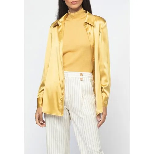 Блуза Max & Moi, размер 34, желтый