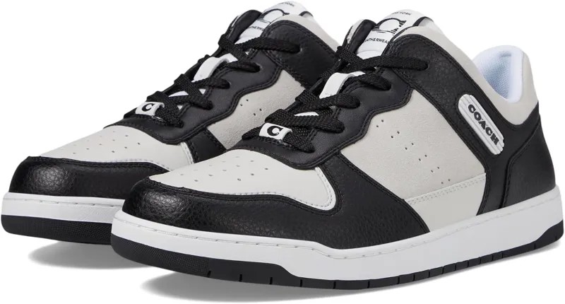 Кроссовки COACH C201 Sneaker, цвет Black/Light Grey