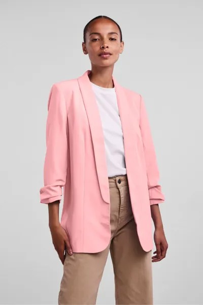 Свободная куртка Pieces Workwear с присборенными рукавами PIECES, розовый