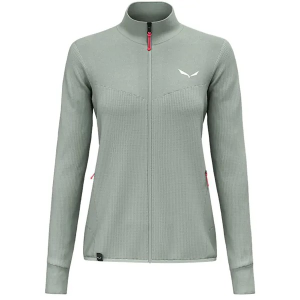 Спортивная куртка Salewa Puez Waffle HYB Pl softshell, серый