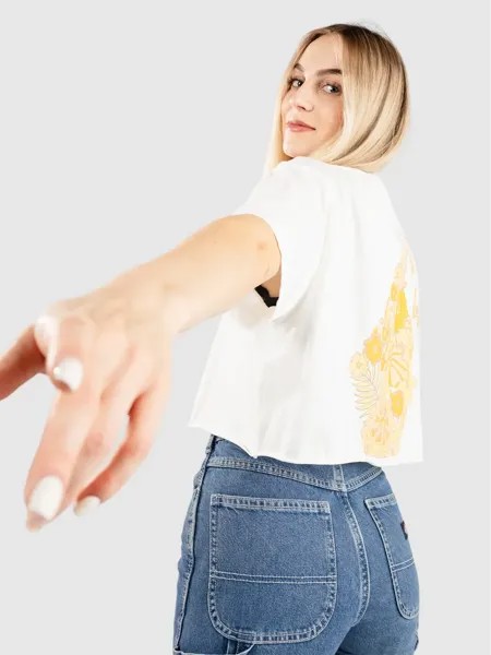 Футболка с отделкой Sun Keep Volcom, белый