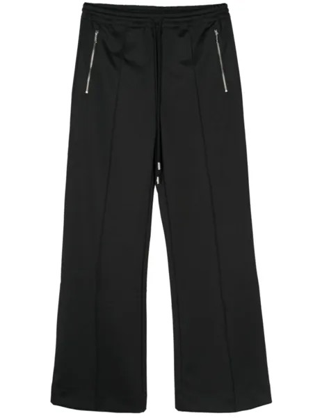 JW Anderson спортивные брюки bootcut со швами, черный