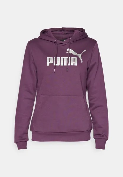 Толстовка с капюшоном METALLIC LOGO HOODIE Puma, фиолетовый