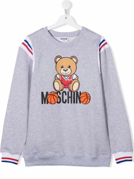 Moschino Kids футболка с логотипом