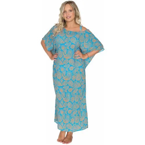 Платье akcent, размер 46-50, голубой