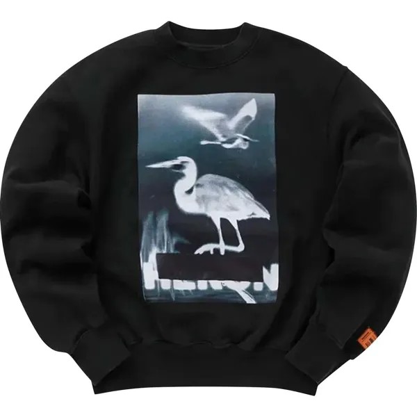 Свитшот Heron Preston Censored Heron Crewneck, черный