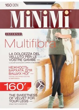 Колготки MiNiMi Multifibra 160 den, размер 6-XXL, nero (черный)