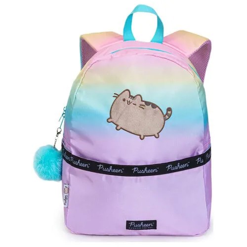 Рюкзак светоотражающий Pusheen PUIB-UT2-515, мягкий , для свободного времени, для девочек.