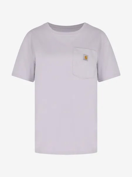 Футболка женская Carhartt K87 Pocket, Фиолетовый