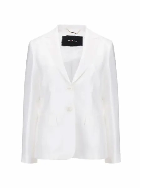 Атласный однобортный жакет Kiton