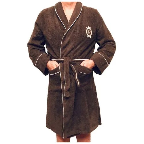 Мужской махровый халат Terracotta, ZARIN HOME, подарок мужчине на 23 февраля