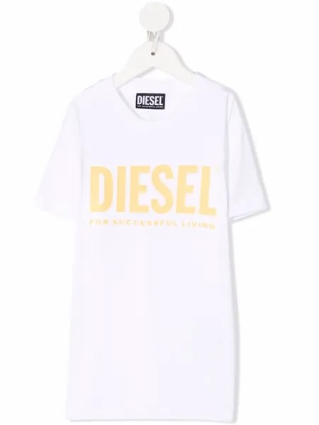 Diesel Kids футболка с логотипом