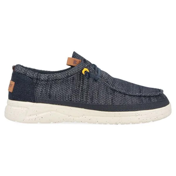 Полуботинки мужские Wrangler Makena Knit WM31170-016 синие 45 EU