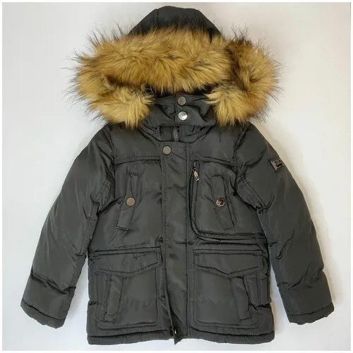 Куртка для мальчика зимняя размер 122
