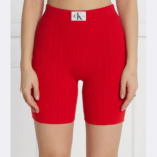 Велосипедные шорты узкого кроя Calvin Klein, красный