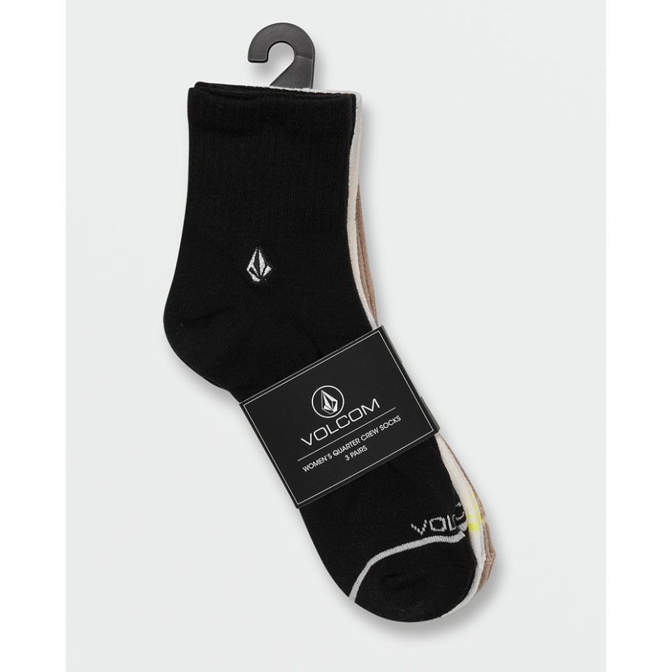 Носки VOLCOM The New Crew 3Pk Assorted Colors