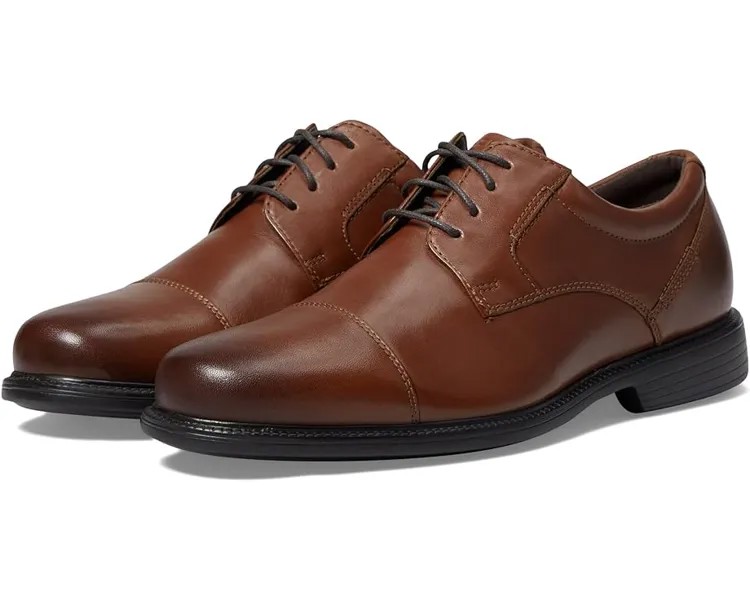 Оксфорды Rockport Charles Road Cap Toe, цвет British Tan