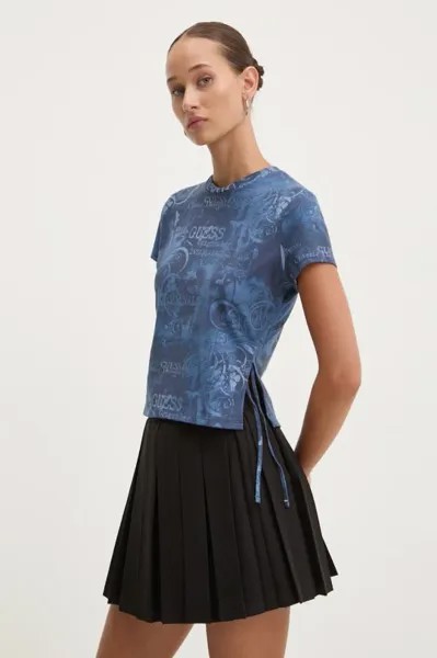 Футболка Guess Originals, темно-синий