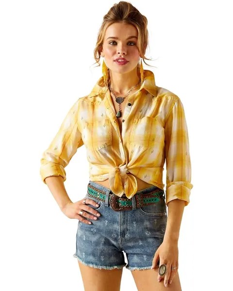 Рубашка Ariat Billie Jean, цвет Cactus Plaid