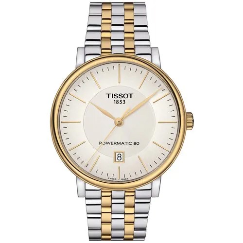 Наручные часы TISSOT T-Classic, белый, серебряный