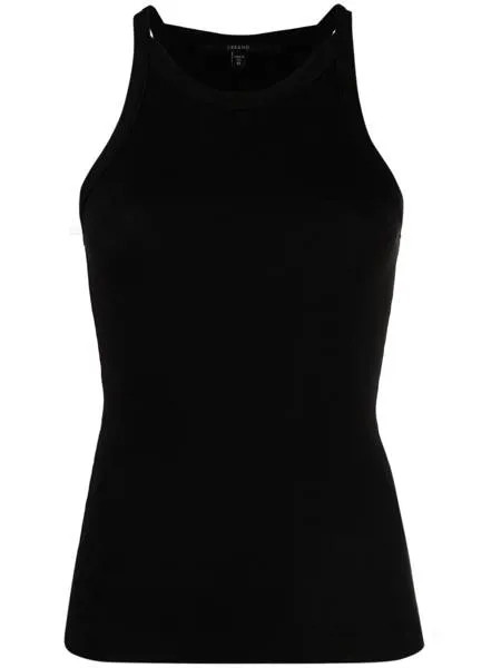 J Brand топ без рукавов в рубчик