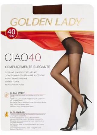 Колготки Golden Lady Ciao 40 den, размер 4-L, moro (коричневый)