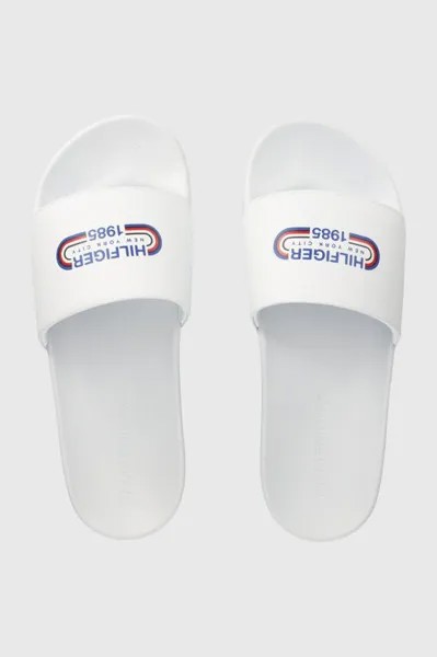 Шлепанцы RWB OLY POOL SLIDE Tommy Hilfiger, белый