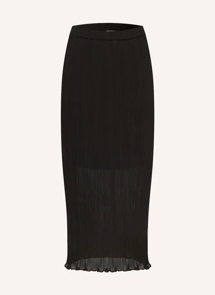 Плиссированная юбка Claudie Pierlot, черный