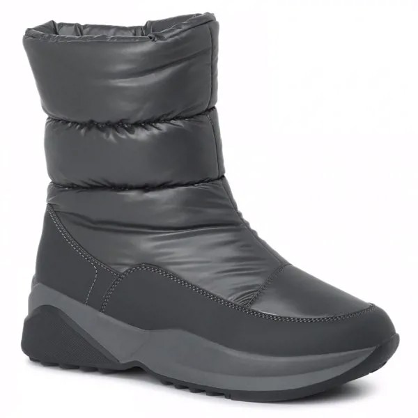 Дутики женские Tendance ZF1226-7-3 серые 36 EU